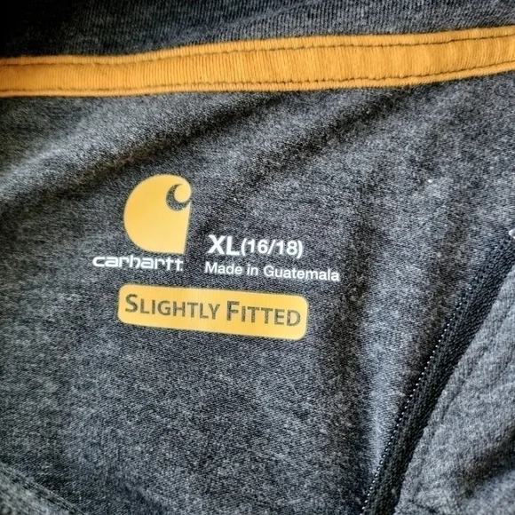 Carhartt Force  Boys Slightly fitted Long Sleeve T-shirt size XL 16/18 - Picture 6 of 8